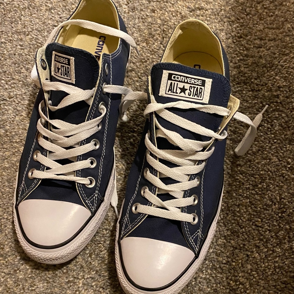 Converse Low Tops Blue